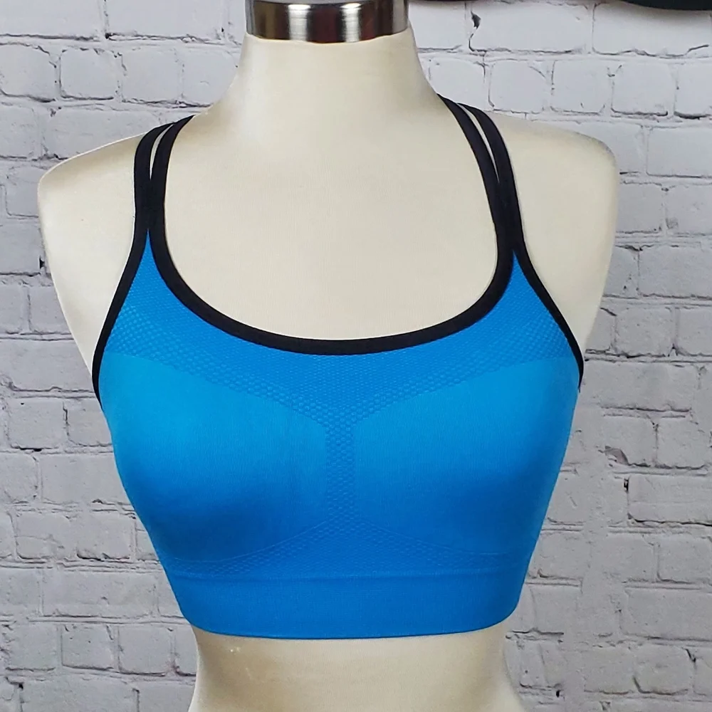 🌺C9 by Champion Strappy Racerback Blue Sports Bra
